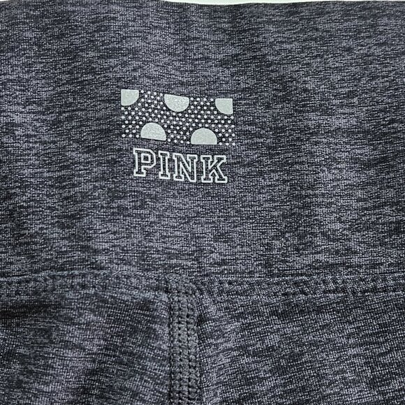 PINK Victoria's Secret Ultimate Leggings Womens M Heathered Gray Pockets Stretch - Picture 10 of 13